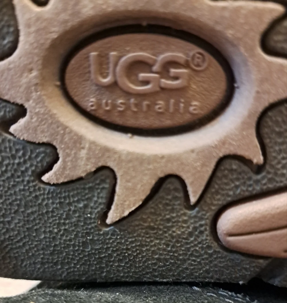UGG Australia Womens Black Suede Boots   Size 6